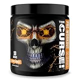 JNX Sports The Curse! Pre-Workout Powder – Orange Mango, 250g | Energy, Focus & Endurance Booster | Beta-Alanine, Creatine, L-Citrulline, Caffeine