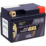 intAct - GEL MOTORRADBATTERIE Bike-Power GEL12-5ZS. Ersetzt YTZ5ZS, YTZ4V, YTZ5S. Motorradbatterie 12V 4Ah 70A. Maße: 113x70x85mm. Mit bis zu 30% mehr Startleistung.
