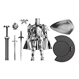 Ritter -Action -Figur Set - Mittelalterliche Ritter -Actionfigur | Multi-Gelengungen mittelalterlicher Ritter Ganzkörpermodell | Artikuliertes Rittermodell | Bewegliche Desktop -Dekorationen