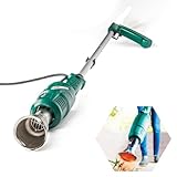 3 PAGEN® Unkrautvernichter elektrisch inkl. 2 Aufsätze, Unkrautbrenner chemiefrei 2000W, Unkraut Entferner 600°C Hitze, Abflammgerät ohne offene Flamme, inkl. 3 Meter Kabel, 7x7x95cm, grün
