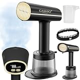 GASHIO Hand Steamer Dampfglätter Reise | Kleider Dampfbürste G1-Hemdenbügler 1800W | Steam Iron For Clothes | Dampfbügler handgerät-Clothes Steamer 300ml Wassertank | Dampfglätter Kleidung 3 Dampfmodi