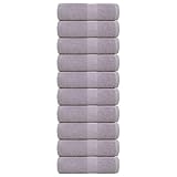 SKM Seiftücher 10 STK. Grau 30x30 cm 360 g/m² 100% Baumwolle,Heim & Garten ， Haushaltswäsche ， Handtücher,Grau,0.51KG,136826