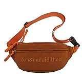 GeorQsnbve Sport-Brusttasche, braun, Einheitsgröße