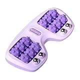 Fußmassageroller | Beinmuskelentspannung – Tragbarer Fuß-Plantarroller für Damen und Herren, Zuhause, Fitnessstudio, Reisen, Yoga, Workout, Bein, Rücken, Hüftmuskelentlastung