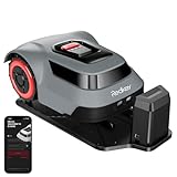 Redkey MGC500 Mähroboter Rasenmäher Roboter - Akku Rasenroboter Kabelbruch Finden Intelligente Schneidenhöhe APP Steuerung Rasenmäherroboter für Gärten bis 500M² Steigleistung 45% Automatisch Leise