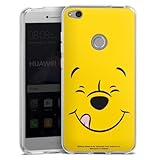 Silikon Hülle kompatibel mit Huawei P8 Lite 2017 Case transparent Handyhülle Winnie Puuh Offizielles Lizenzprodukt Disney