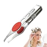 Pinzetten Mit Licht - 9,6x1.6x2cm Nicht -Slip -Präzision Pinzetten Augenbrauen Plucker Mit LED -Licht | Augenbrauen -Pinzetten Für Frauen | Edelstahl -Haarentfernungswerkzeuge | Frauenrasur Für Reisen