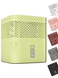 BonAura® AirOne Lite Luftentfeuchter ohne Strom mit 360° Belüftung I Raumentfeuchter mit Ausgießer & 450g Luftentfeuchter Granulat I Raum Entfeuchter für Bad & Küche bis 16m²