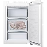 Siemens GI21VAFE0 iQ500 Einbau-Gefrierschrank, 176 kWh pro Jahr, 96 L, lowFrost, Big Box, LED-Innenbeleuchtung, Flachscharnier