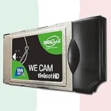 We CAM SmartCam Modul von DIGIQuest - HD CI+ WiFi Modul mit WPS-Taste zum Empfang Italienischer HD/4K Kanäle über Satellit Eutelsat HotBird 13,0° Ost (ohne TiVuSat-Karte)