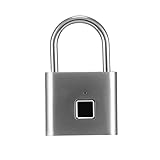 EEREADGQ Porta Mini Keyless Smart Sicherheitsschloss Fingerabdruck Vorhängeschloss Gym Schrank Box Tasche Koffer Gepäck Code Passwort Reiseschloss (Farbe: E) (E)