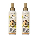 Albaöl - Air Fryer Spray, 2 x 190 ml Flasche I Geeignet für alle Heißluftfritteusen und andere Kochanforderungen bei Temperaturen bis zu 250°C (2)