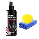 Motorraum-Reiniger-Set, 100 ml, Motorreiniger-Spray, Auto-Reinigungswerkzeug für Maschinenraum, Waschteile, Öl, Außen-Auto, LKW, Motorrad, Hausmotor
