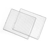 MIRTUX 2 Pack Backofengitter 426 x 357 mm, kompatibel mit Electrolux, AEG, Zanussi, Arthur Martin, Husqvarna, Ikea, Juno, Kuppersbusch, Voss, Zanker | Original-Code: 140066595012
