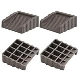 Keyubria Stabile Türstopper | Leichter Türkeil Stopper Schutz,Zweiseitiger Rutschfester Halter 4 Keile Für Privatsphäre Sicherheit Zuhause Hotel