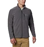 Columbia Herren Fleecejacke Mit Durchgehendem Reißverschluss, City Grey, S