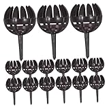 JOINPAYA 20 Stück Kunststoff Düngerbox mit Mesh netz Wiederverwendbare Bonsai düngerbehälter für Orchideen Langsame Nährstofffreisetzung Langlebig und Leicht zu Reinigen für Garten und