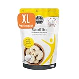 BORCHERS Vanillin Xylit, Alternative für Vanillezucker 300g, auf Grundlage von Xylit, weniger süß, kalorienreduziert & zuckerfrei, Zuckerersatz, Süßungsmittel, Zuckeralternative, XL Vorteilspack
