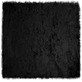 Qnhdfrt Kunstschaffell Teppich Schwarz 120 x 120 cm weicher Flokati für Wohnzimmer Schlafzimmer Flur modernes Design Langlebig Handwäsche geeignet für Living Room Bedroom Corridor