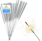 happy sparks® 100x Wunderkerzen 17 cm - Sternspritzer & Geburtstagskerzen für Partys & Hochzeit & Geburtstag - Silvester für Jugendlichen & Kinder