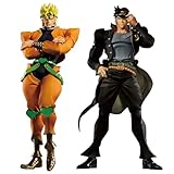 Xinchangda Jotaro/Dio Brando Figur Anime JJBA Figur 22 cm PVC Modell Jotaro Actionfigur Statue Desktop Dekoration Manga Sammlerstück Ornamente