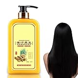 Ginaday Instant Ginger Hair Regrowth Shampoo,Ingwer Haarwuchs Shampoo,Shampoo Gegen Haarausfall,Haarwachstum Shampoo,Anti-Haarausfall Shampoo,Anti Haarverlust Shampoo,Natürlicher Ingwershampoo