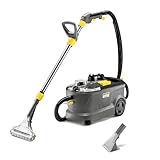 Kärcher Waschsauger Puzzi 10/1 Edition, für Polster und textile Oberflächen, Frischwassertank: 10 l, Sprühmenge; 1 l/min, Flächenleistung: 20-25 m2/h, Gewicht: 10,5 kg, Polster- & Fugendüse, Bodendüse