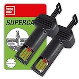 SWISSINNO Wühlmausfalle PRO SuperCat - Schlagfalle gegen Wühlmäuse & Feldmäuse - Patentierter Auslösemechanismus - Einfach einzurichten, Sicher & Wiederverwendbar – 2 Fallen