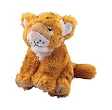 EcoBuddiez - Tiger von Deluxebase. Kleine weiche Plüschtiere aus recycelten Plastikflaschen. Umweltfreundliches Kuschelgeschenk für Kinder und niedliches Kuscheltier für Kleinkinder.