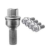 Frankberg 5x Radbolzen Radschraube Kompatibel mit A8 4H E-Tron GEN Q3 8U F3B 8RB Q7 Q8 4M T-o-u-a-r-e-g C.R.7 1.4L-6.3L 2008-2021 8R0601295
