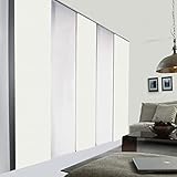 Sun World Schiebegardine nach Maß, Verdunkelungsgardine, Maßanfertigung, Schiebevorhang zur Verdunkelung, Flächenvorhang, Raumteiler, Blickdicht, Gardine nach Mass