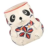IWOWHERO Kreativer Panda Cocktailbecher Tiki Bruchsicher Bar Party Hawaii Stil Getränkebecher für Zuhause Restaurant Hotel