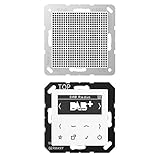 Jung DABA1WW Smart Radio DAB+ Set Mono Alpinweiß Serie A/AS