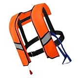 Dubbulon Schwimmweste für Erwachsene, Schnorchelweste für Erwachsene | Schnorchel-Schwimmweste für Erwachsene,Tragbare, pontontaugliche Schwimmwestenjacken aus Nylon, Schnorchelweste mit automatischer