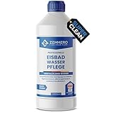 Zenhero® Eisbad Wasserpflege MD Water clean 1000ml – Hautfreundlich & effektiv – Naturidentischer Wirkstoff – Dermatest SEHR GUT ausgezeichnet – Für Eisbad, Eisfass, Eispool – Made in Germany