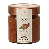 Alpenzu Sugo all’Amatriciana – herzhafte Tomaten-Guanciale-Sauce aus dem Aostatal, 200 g – echtes Hausmannskost-Feeling in Minuten