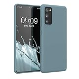 kwmobile Hülle kompatibel mit Samsung Galaxy S20 FE Hülle - weiches TPU Silikon Case - Cover geeignet für kabelloses Laden - Arctic Night