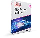 Bitdefender Total Security 2024 - 10 Geräte | 1 Jahr Abonnement | PC/Mac | Aktivierungscode per Post