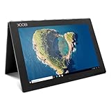 Lenovo Tablet - Yoga Book YB1-X91F | 10 Zoll Full HD+ Touchscreen Display | Intel QuadCore Prozessor | Windows Tab【 256 GB Speicher 】 microHDMI, Kamera, WLAN, Bluetooth, GPS (Generalüberholt)