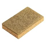 Reinigungsbürste für Geschirr, Küchenwerkzeug für Töpfe Schüsseln, Material für die tägliche Reinigung, langlebige Reinigungslösung Jot543 (Coffee, 10.5X7CM)