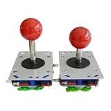 SEAYACK Allgemeines Spiel Joystick 2 4 8 Wege Switchable Gaming Accessoire Einfach Zu Bedienen Für Holzmetallpanel