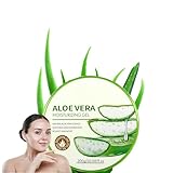 Natürliche,Ideal für Sonnenbrand Reparieren, trockene strapazierte Empfindliche Haut - für Gesicht,Aloe Vera Gel, Haare und Körper usw.（1PC））
