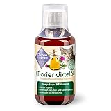 Chronobalance® Mariendistel-Öl für Katzen - natürliche Nahrungsergänzung - unterstützt den Fellwechsel - reich an Vitamin E, Omega-6 und Omega-9 (100ml)