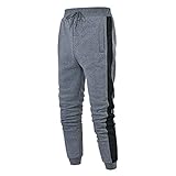Jogginghose Herren Cargohosen Casual Haremshose Relaxed-Fit Cargohose Trainingshose Regular Fit Stretch Hip Hop Hose Männer Breites Bein Jogging-Hose Wanderhose Outdoorhose Chinohose Stoffhose