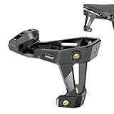 Flaschenhalter Fahrrad Adapter,Getränkehalter Fahrrad Adapter,Fahrrad Trinkflaschenhalter Sattelhalterung,Verstellbarer Doppelter Flaschenhalter Montagebasis mit Schrauben,für Fahrrad, MTB, Rennra