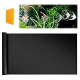 GOSHIES Aquarium Hintergrundfolie 30x200cm Aquarium Poster Aquarium Aufkleber Hintergrund Aquarium Rückwandfolie Keine Verblassung, Zuschneidbar, für Dekoration Ihr Aquarium