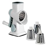 Käsehobel,Multifunktionaler Manueller Lebensmittelschneider,Handkurbel Käsereibe | für Karotten Gurken Kartoffeln Restaurant und Küche