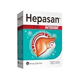 Lotos Pharma Hepasan Intense Leber Komplex – Mit Mariendistel, Cholin, L-Methionin, Vitamin B12 und B9-30 Kapseln - Hochdosiert (80% Sylimarin) – Natürliche Vegan Leber Unterstützung