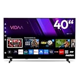 MEDION 100,3 cm (40 Zoll) Full HD Fernseher (Smart-TV, HDR, VIDAA Store, Netflix, Prime Video, Disney+, DAZN, Paramount+, HbbTV, PVR, Bluetooth, MD 840101)