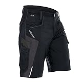 KÜBLER Workwear | KÜBLER BODYFORCE Arbeitsshorts | schwarz/anthrazit | Größe 52